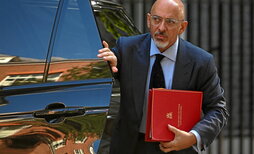 Imagen de archivo de Zahawi llegando a Downing Street el 5 de julio de 2022.