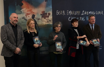 Joxean Fernández, María Pilar Rodríguez, Isable Herguera, Izaskun Arandia y Bingen Zupiria.