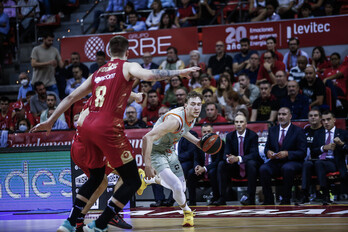 Sander Raieste debiera tener cierto protagonismo ante Basket Zaragoza.