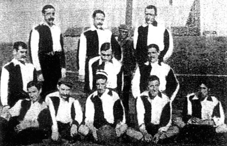 Imagen de archivo de la fundación del Athletic Club de Madrid.