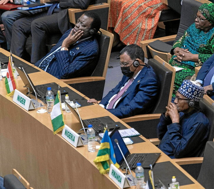 Un momento de la cumbre de la Unión Africana (UA).