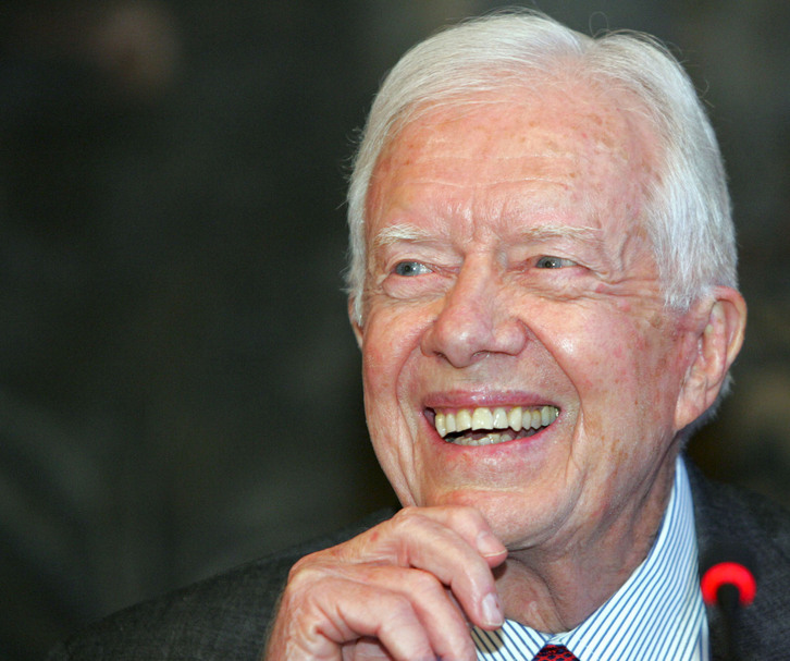 Imagen de archivo del expresidente de EEUU Jimmy Carter.