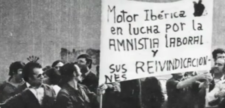 Huelga de Motor Ibérica en Nafarroa en 1973.