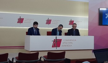 Presentación de los ingresos obtenidos por la Iglesia española a través de la última campaña del IRPF.