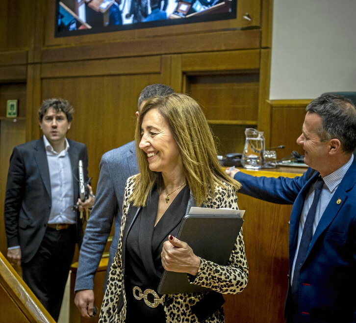 Olatz Garamendi, consejera de Gobernanza Pública, encargada de firmar los permisos.