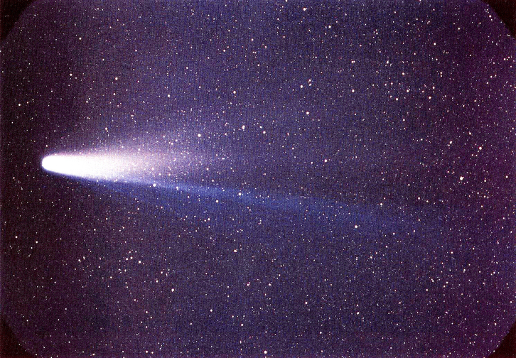 Halley kometa.