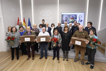 Los familiares de los tres ferroviarios han recuperado sus restos 87 años después de su muerte.