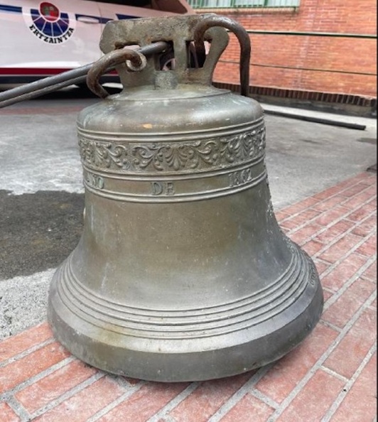 Campana robada en la Ermita de San Román, en Urduña.