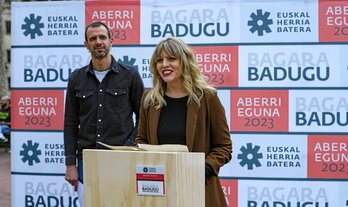 Euskal Herria Bateraren agerraldia.