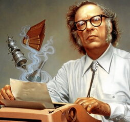 Isaac Asimov está considerado como uno de los padres de la ciencia ficción moderna.