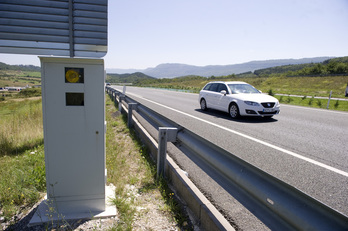 Un radar en Altsasu.