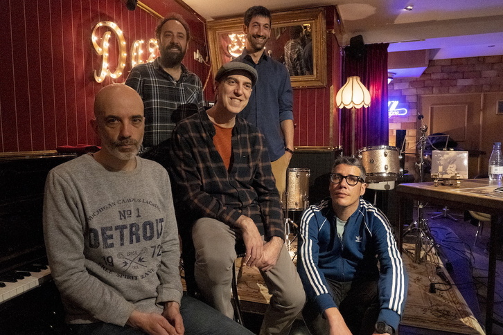 Iosu Izaguirre Sextet en la presentación de ‘Mingus Moods’ este jueves en Dazz.