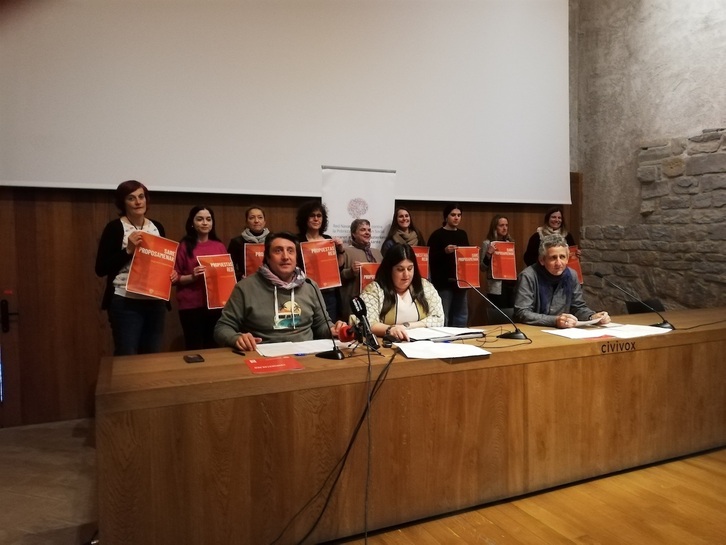 Representantes de la Red han explicado las medidas en rueda de prensa.