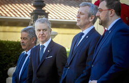 Urkullu se reunió con los presidentes de Galiza, Asturias y Cantabria tras saberse que el TAV no llegará a Dax hasta 2042.