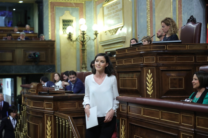 La diputada del PSOE Fernández Benéitez defendió el acuerdo con el PP para cambiar el «solo sí es sí».
