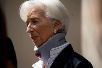 Christine Lagarde en Nueva York