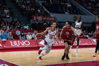 Lointek Gernika lo ha dado todo hasta el final ante Zaragoza.