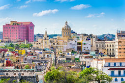  Habana erdialdeko zerumuga, Kuba.