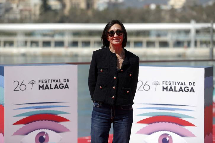 Silvia Munt, en el estreno del filme en Festival de Málaga.