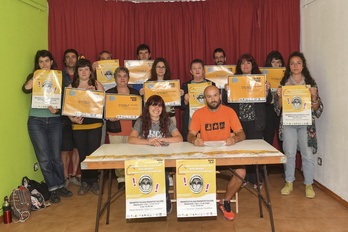 Colectivos sociales han convocado una manifestación este sábado en Iruñea por el derecho a una vivienda digna.