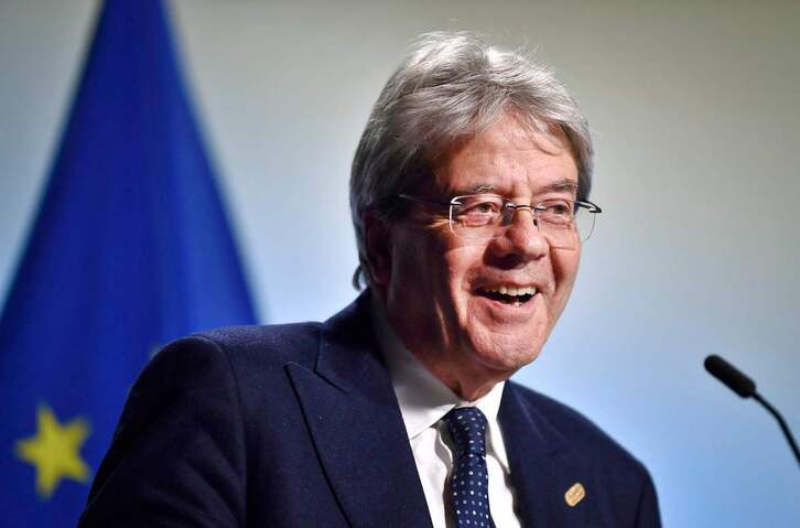 Paolo Gentiloni, comisario europeo de Economía.