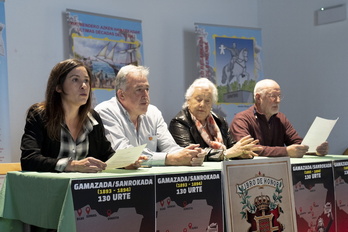 Presentación de la plataforma popular que va a celebrar los 130 años de la Gamazada.