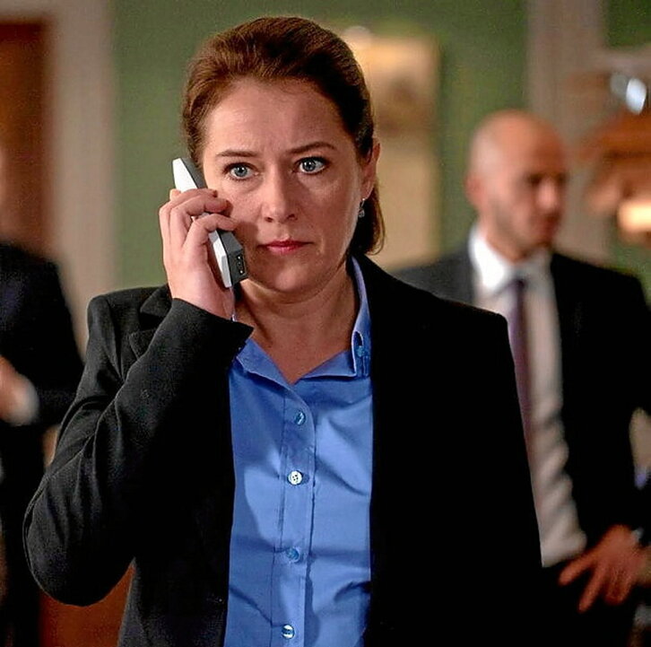 «Borgen» telesailaren fotograma bat.