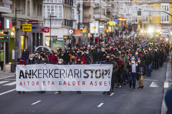 ANkerkeria  Stopen mobilizazioa, 2021eko urtarrilean