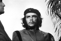 Che Guevara, historian gehien zabaldu den irudian.