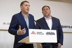 EH Bildu y ERC actuarán en común en el Senado y de forma independiente en el Congreso.