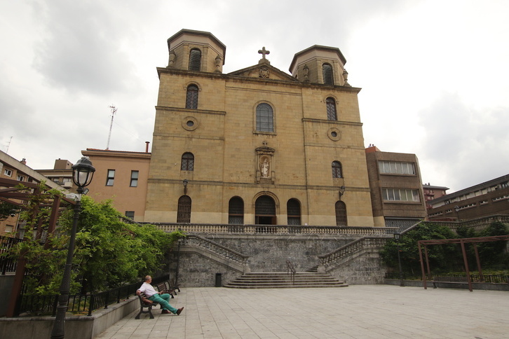 La Iglesia del Carmelo, en Santutxu, fue utilizada como cárcel durante la Guerra del 36.