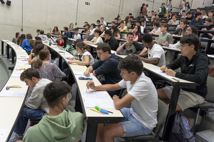 Imagen de la pasada EBAU en Nafarroa.