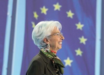 Lagarde, directora del Banco Central Europeo.