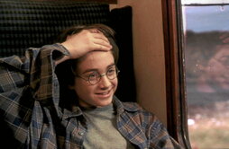 Daniel Radcliffe en la adaptación fílmica de «Harry Potter y la piedra filosofal».