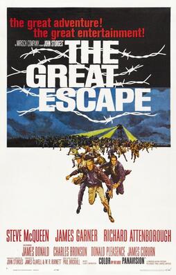 ‘The Great Escape’ filmaren afixa.