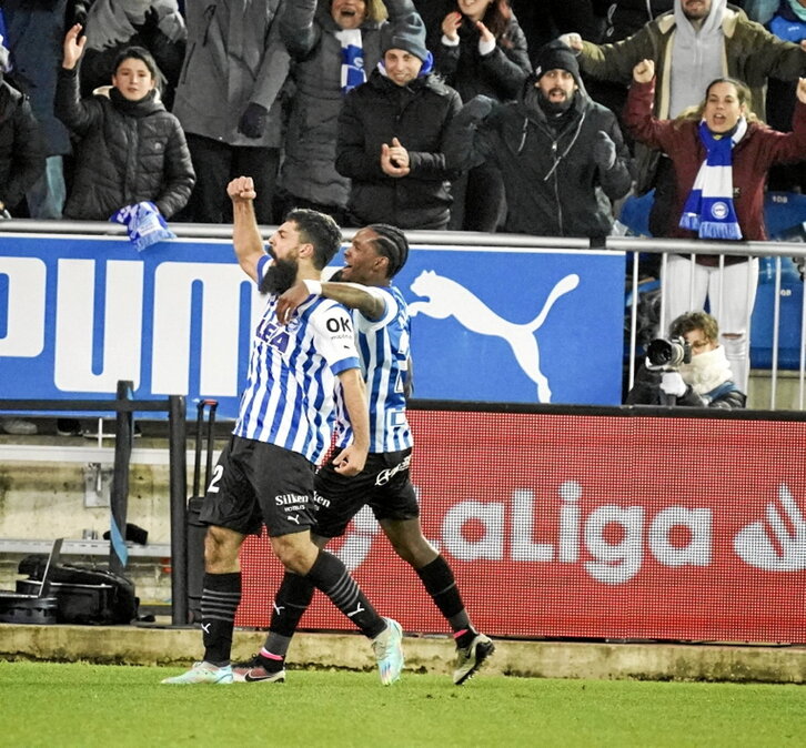 Villalibre ha marcado seis goles con el Alavés.