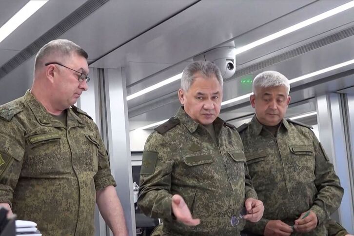 El ministro ruso de Defensa, Sergei Shoigu.