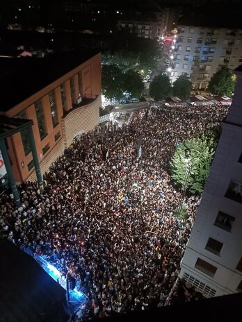 Miles de personas se dieron cita el fin de semana en Judimendi.