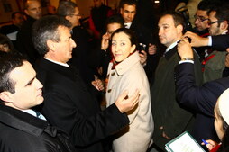Ingrid Betancourt Kolonbiako politikariaren 2008ko artxiboko irudia. 