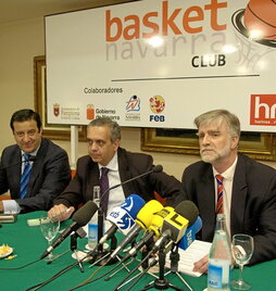 Presentación de Basket Navarra en 2007.