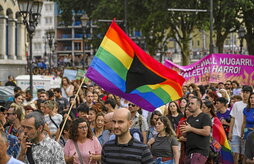 Imagen de la manifestación de Gasteiz.