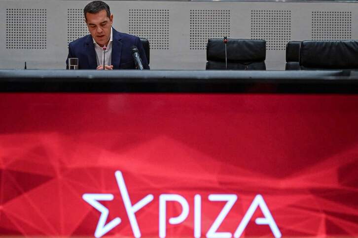 El dimitido líder de Syriza, Alexis Tsipras.