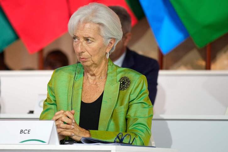 Christine Lagarde, directora del Banco Central Europeo.