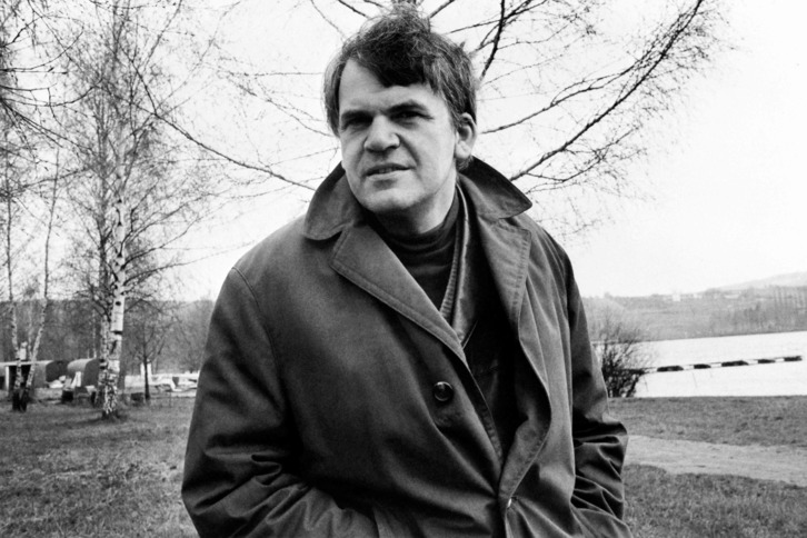 Milan Kundera, Pragan, 1973. urtean.