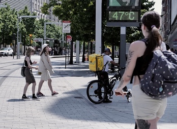 Europa podría alcanzar más de 48 grados, superado así su record de temperaturas.