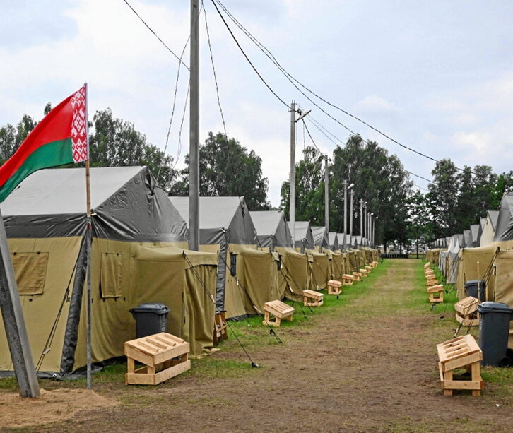 Campo militar ofrecido por Minsk a Wagner.