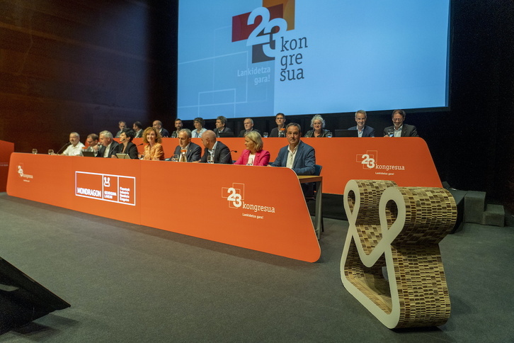El Grupo Mondragon ha celebrado su 23 Congreso en el Kursaal de Donostia. 