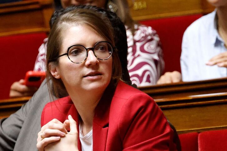 Aurore Bergé, hasta ahora portavoz macronista en la Asamblea Nacional, se estrenará como ministra.