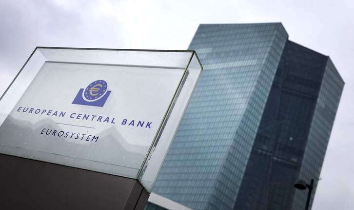 Sede central del BCE en Frankfurt, Alemania.