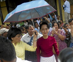 Aung San Suu Kyi, en una imagen de noviembre de 2015.